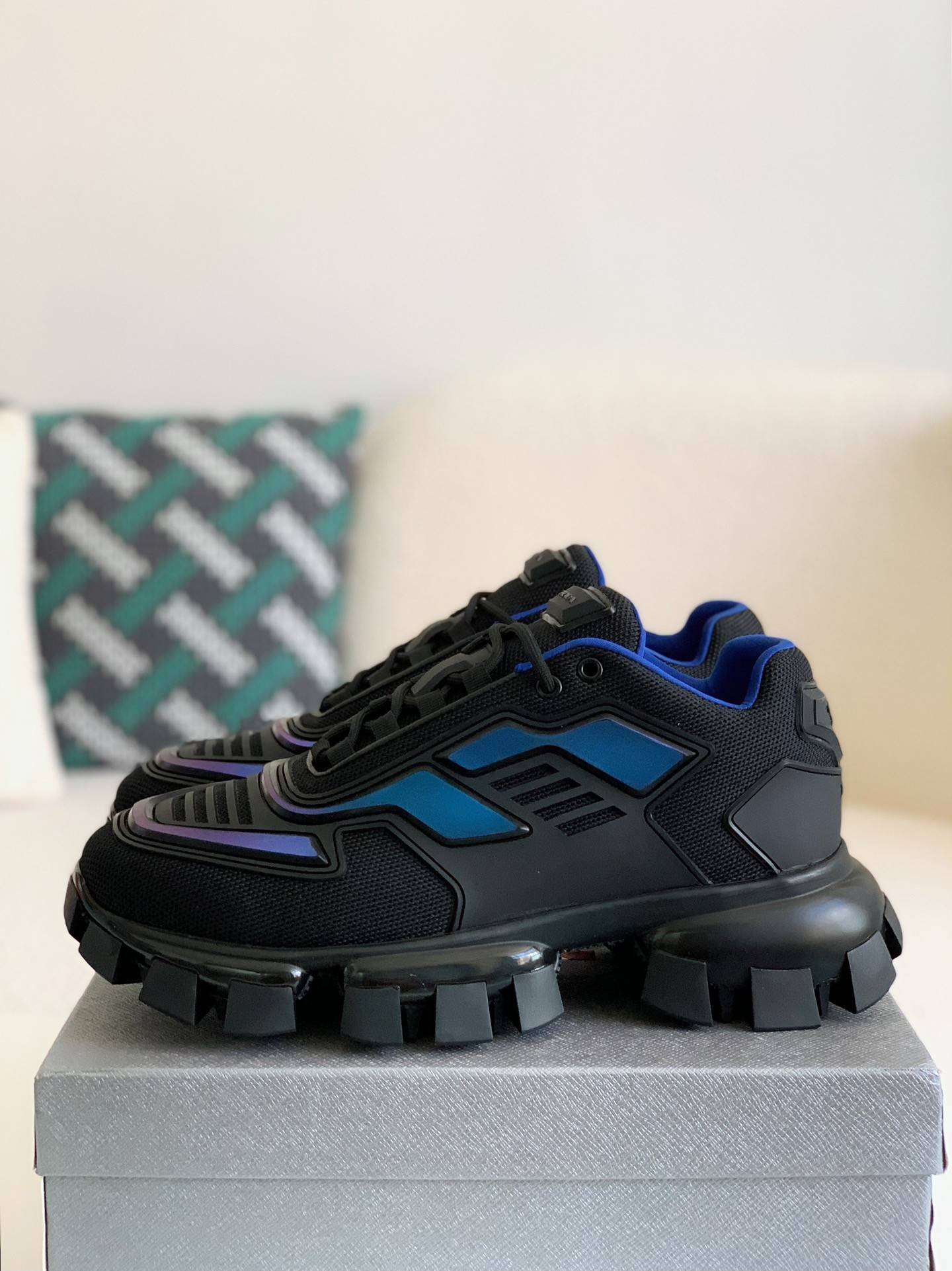 P*DA Cloudbus Thunder technology fabric sneakers