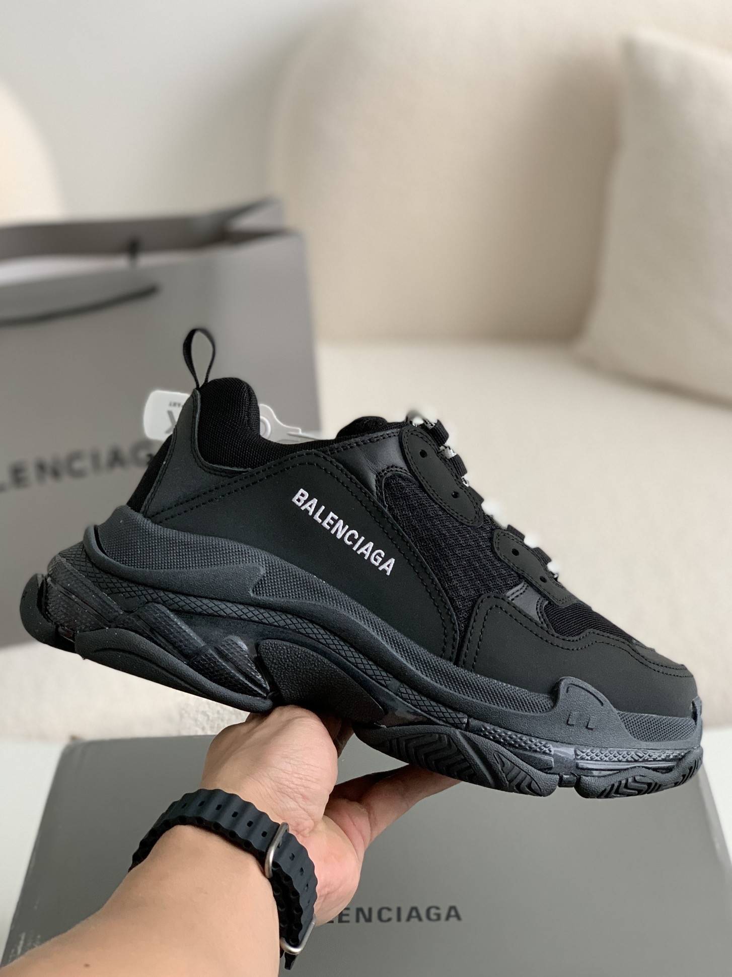 BLCG TRIPLE S ALLOVER LOGO Sneakers