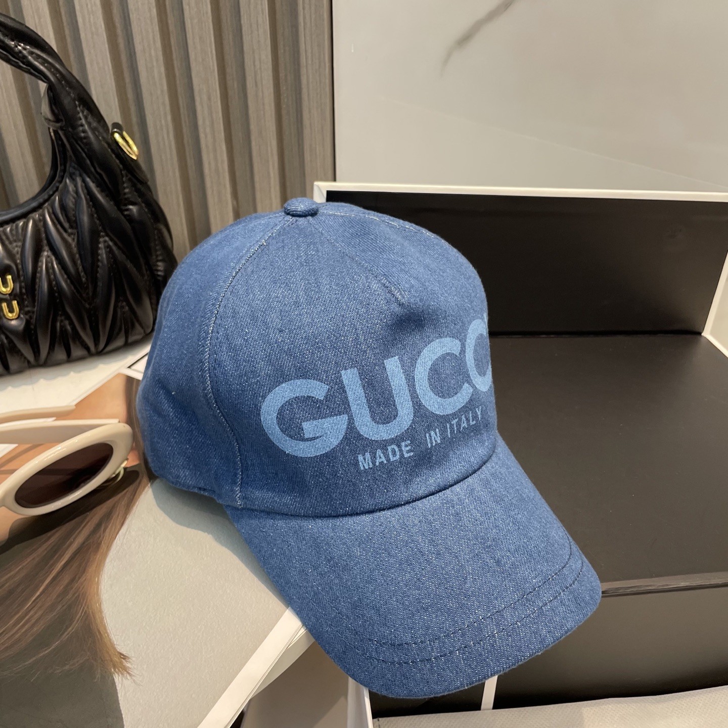 [#4936] G*u*i baseball cap peaked c ap hat