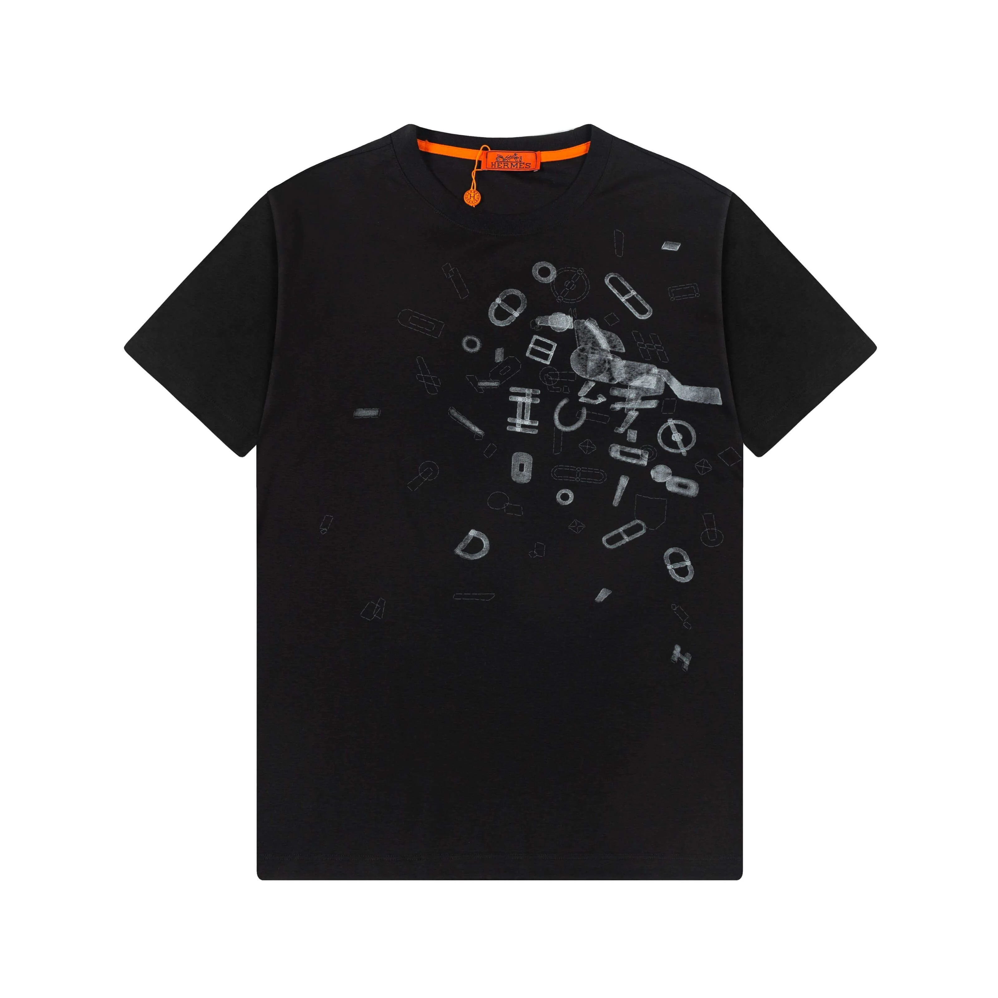 Blue Print T Shirt