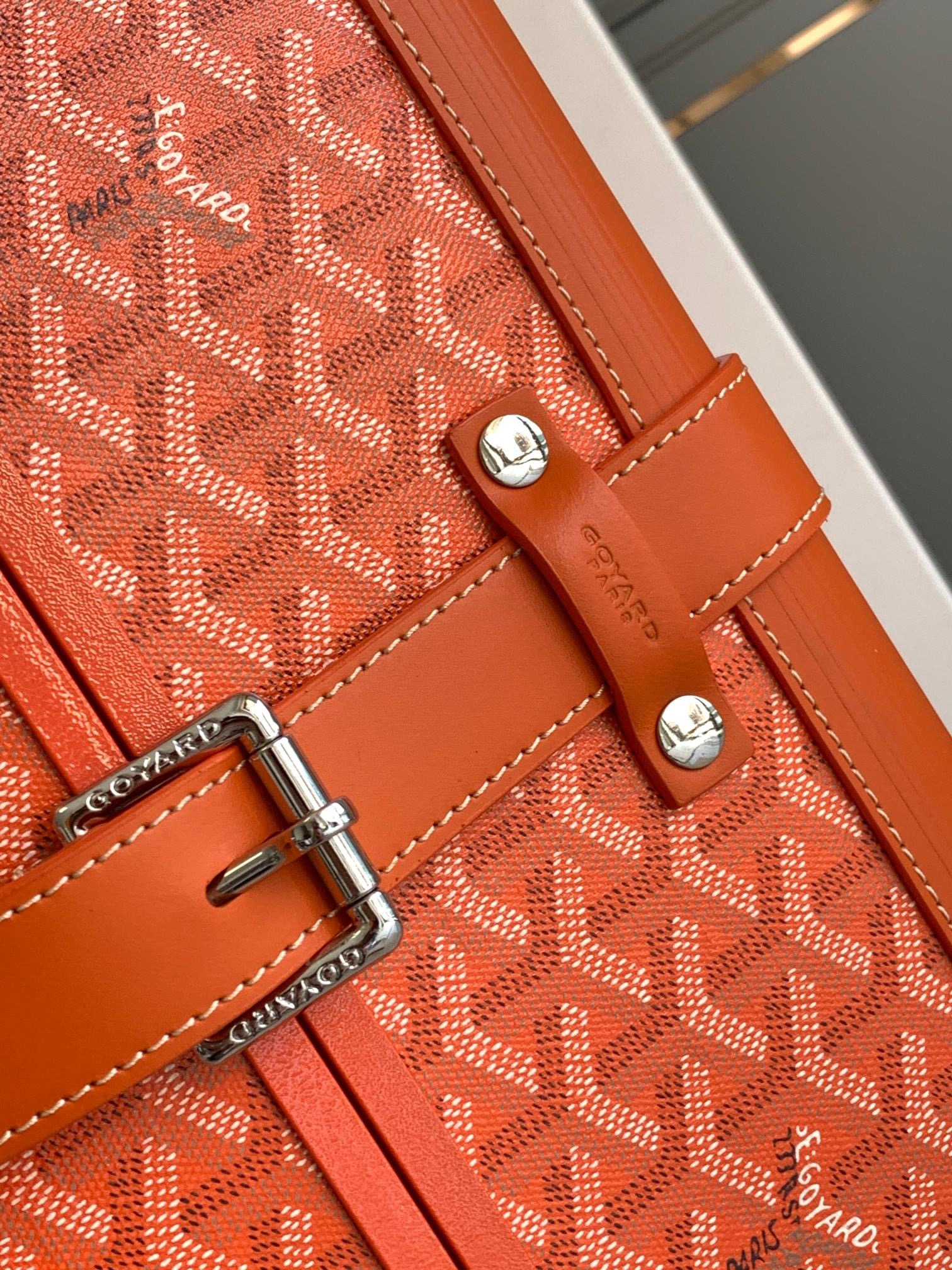 Goyard Rolling Suitcase