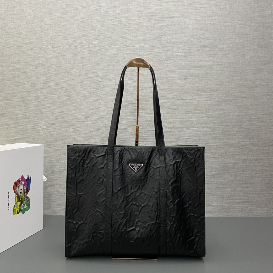Prada Large Antique Tote Bag