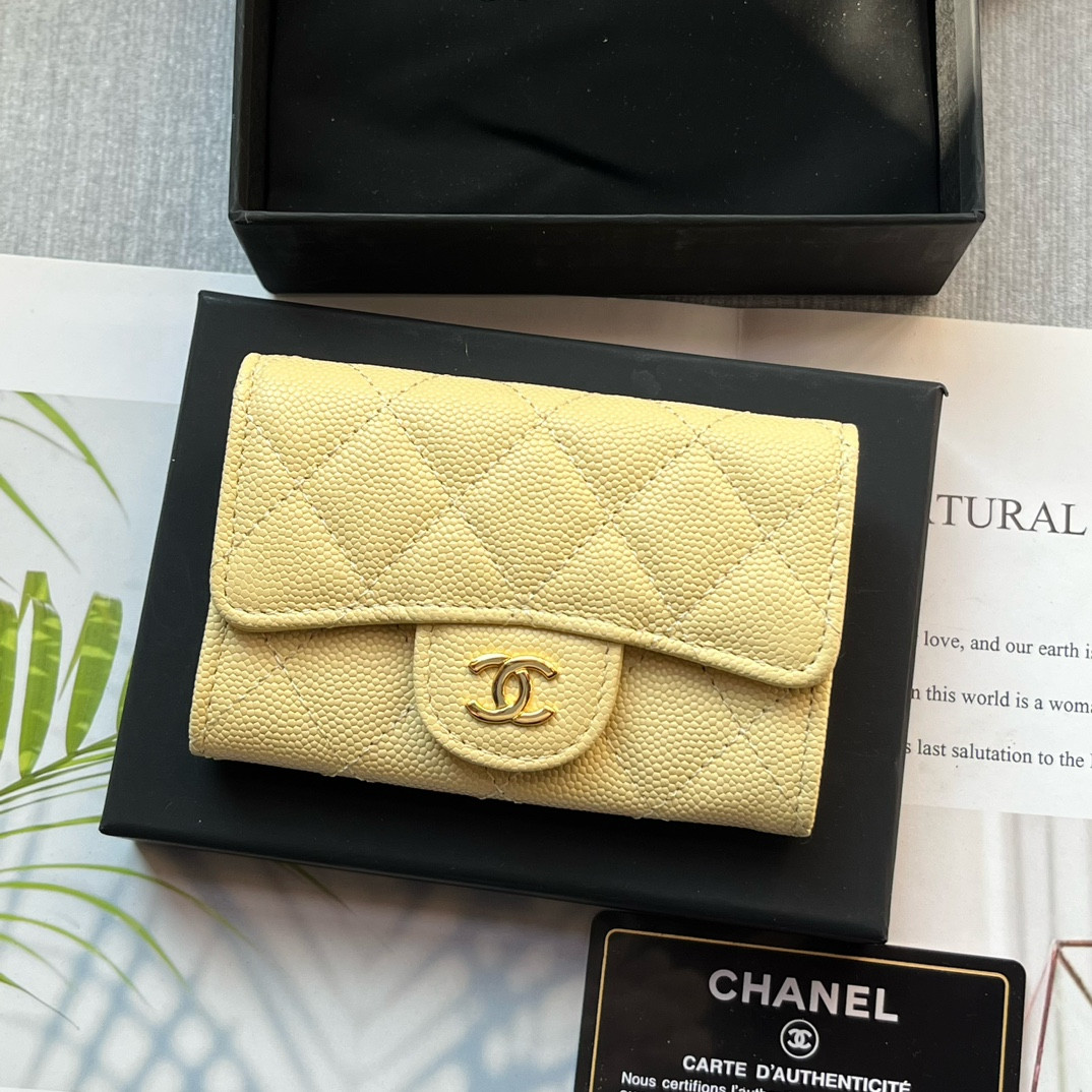 Chanle Flap Wallet