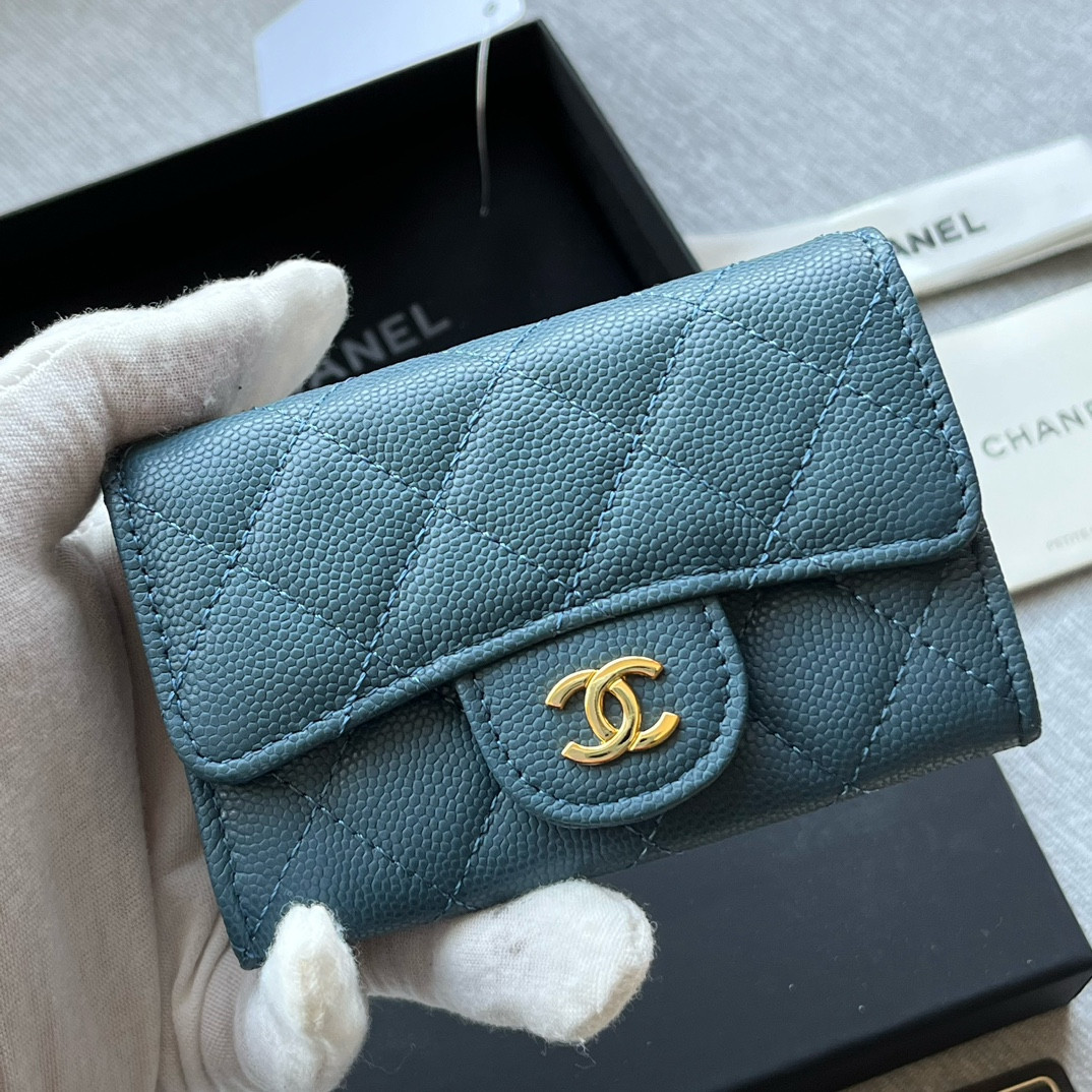 Chanle Flap Wallet