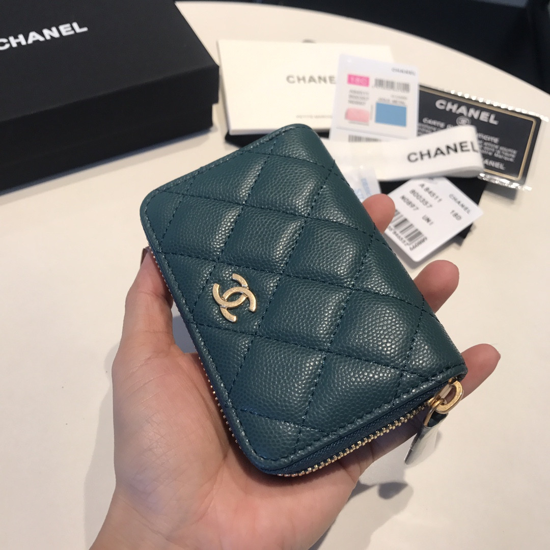 Chanle Zipped Wallet