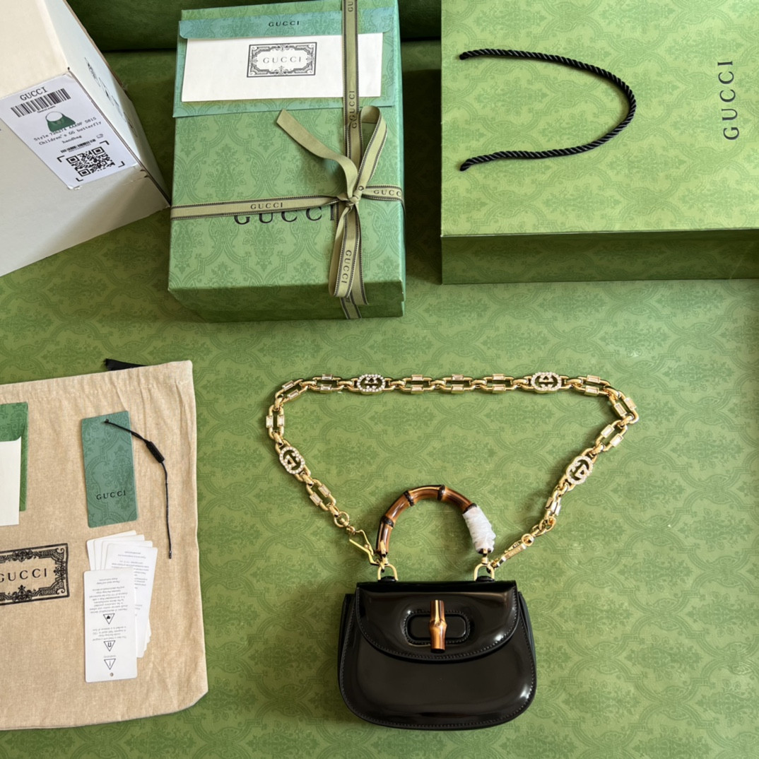 G*u*i bamboo 1947 bag